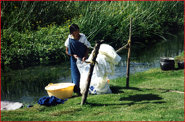 Equateur draps Otavalo
