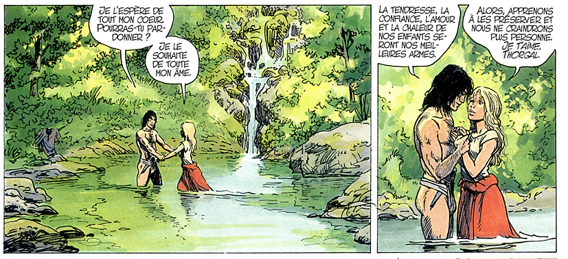 thorgal aaricia comme adam et eve