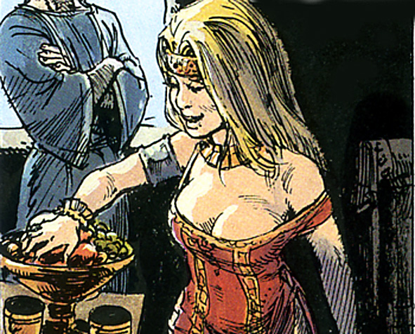 princesse seductrice de thorgal