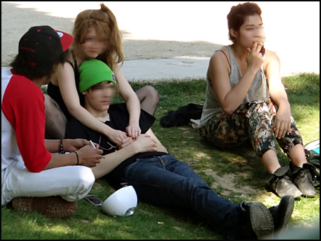 ados au printemps Paris