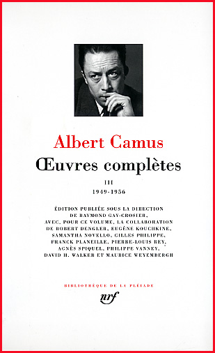 Camus Pleiade 3
