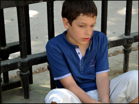 gamin de Paris au printemps