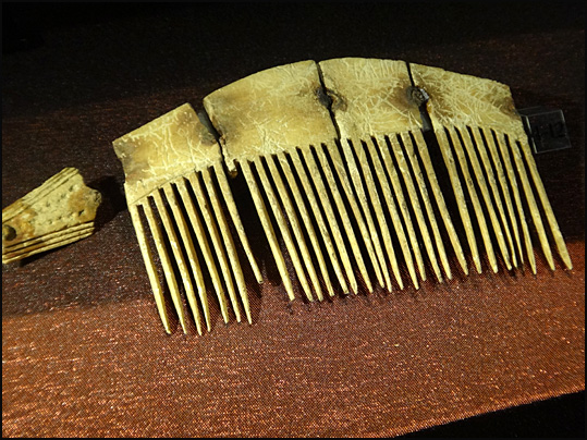 peigne musee viking lofoten