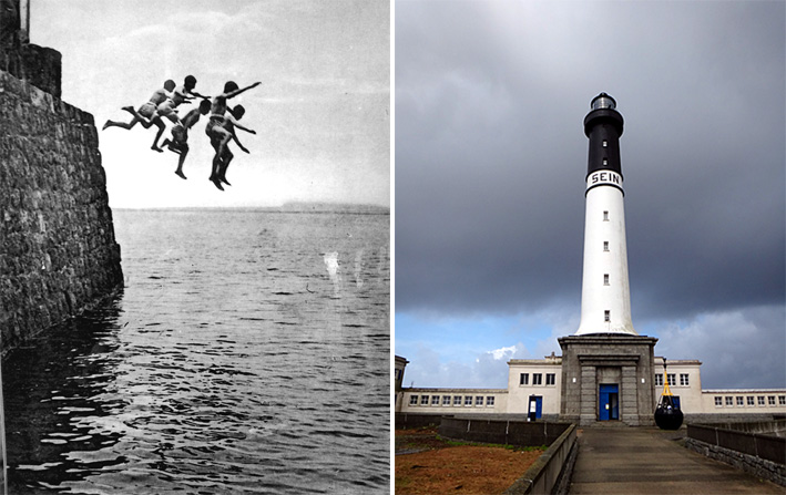 sein phare goumenez et gamins nus