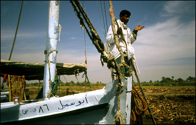 felouquier bord du nil