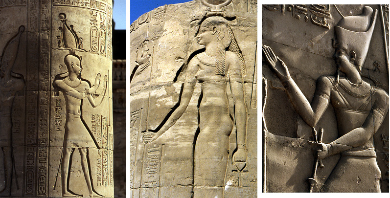 kom ombo personnages