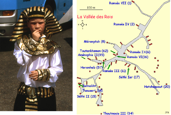 vallee des rois carte
