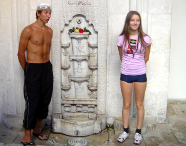 Bakhtchisaraï fontaine de larmes