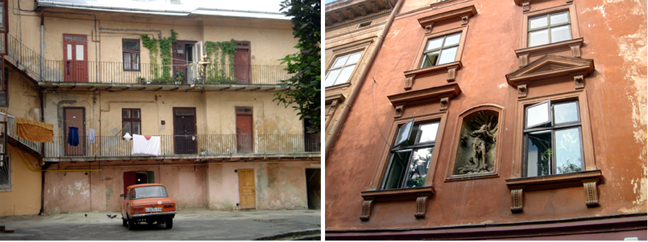 lvov ukraine facades