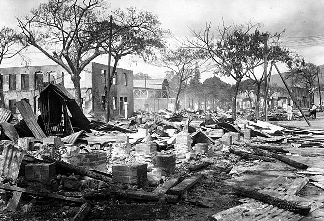 papeete bombardee 1914