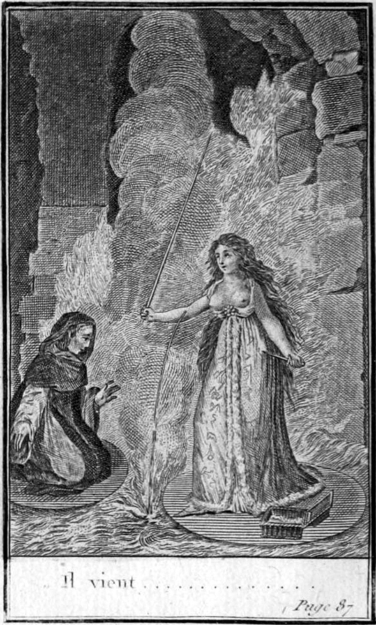 Lewis Le Moine magie seins nus