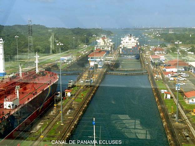 panama canal ecluses