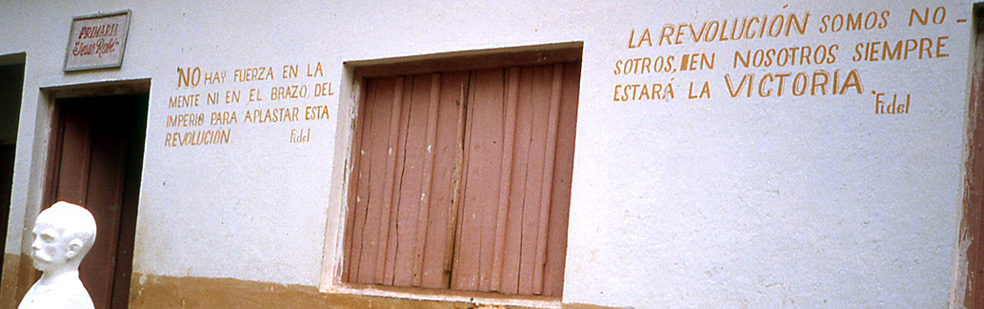 Cuba slogans revolutionnaires