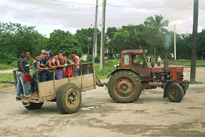 tracteur de cuba