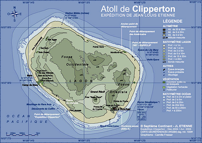 carte clipperton expedition jl etienne