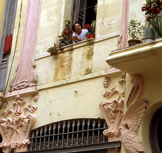 la havane femme au balcon
