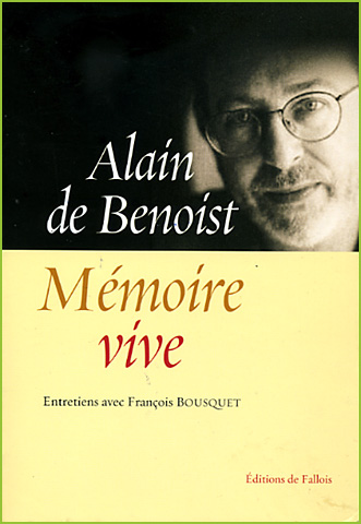 alain de benoist memoire vive