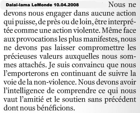 dalai lama sur le tibet