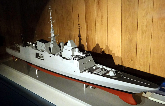 fregate multi missions aquitaine 2012 brest musee de la marine