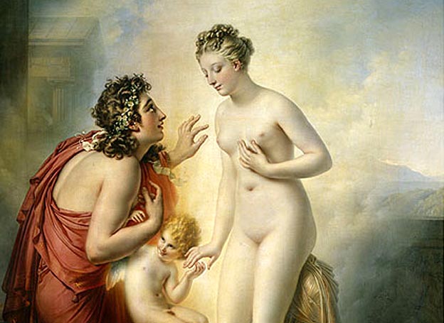 girodet pygmalion et galatee detail