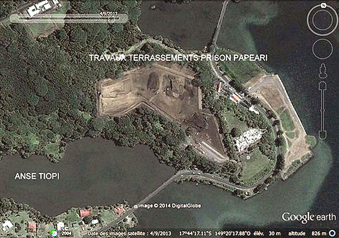 paeari travaux terrassement prison