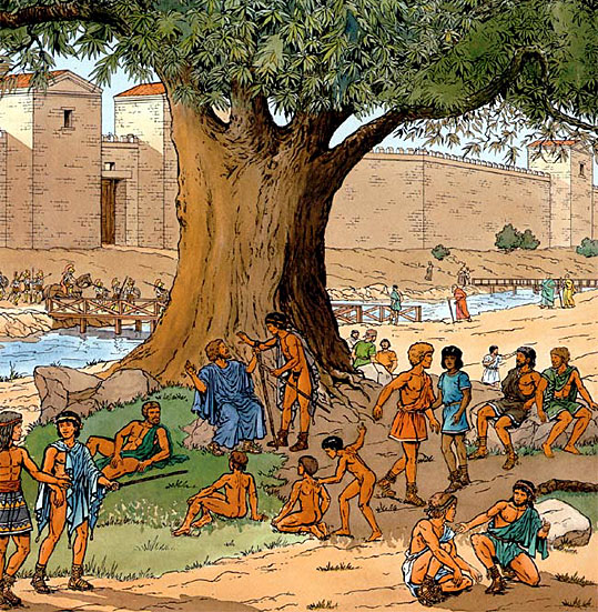 athenes jacques martin