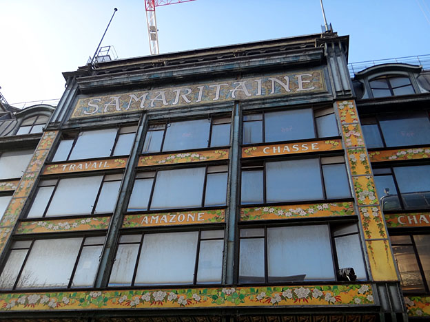 paris samaritaine anciens decors