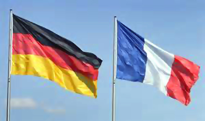 drapeaux france allemagne