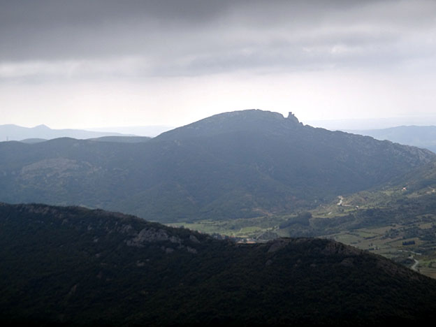 queribus depuis peyrepertuse