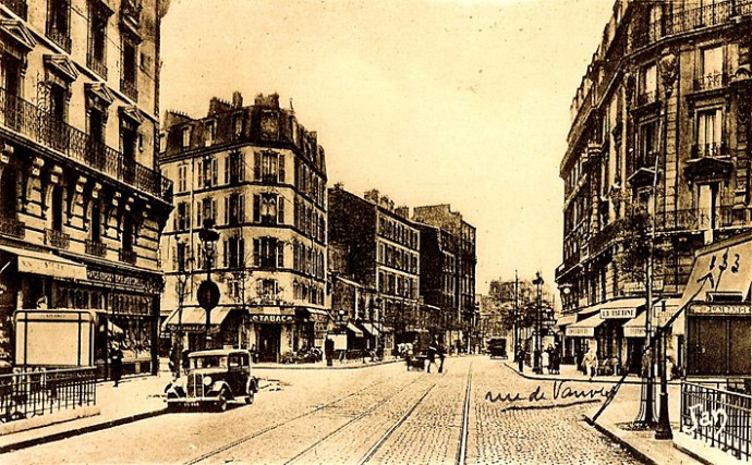 1930 Paris carrefour plaisance rue raymond losserand