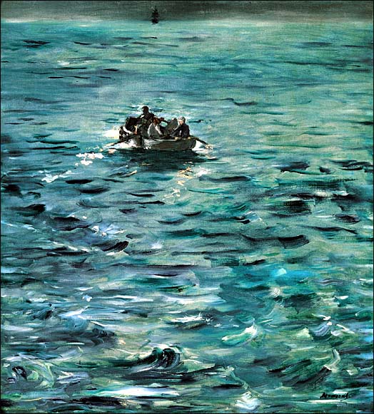 edouard manet evasion de rochefort 1881
