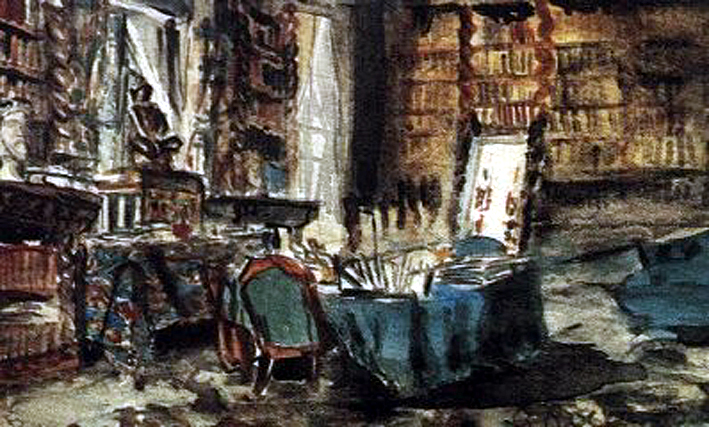 Bureau de Gustave Flaubert à Croisset
