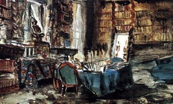 Bureau de Gustave Flaubert à Croisset
